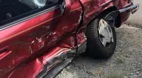 Prise en charge d’une voiture emboutie