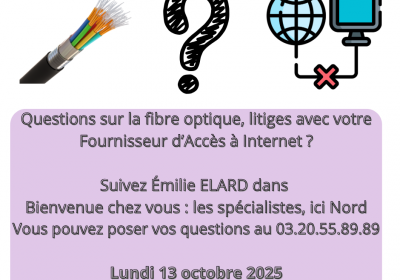 Intervention sur ICI Nord d’Émilie ELARD